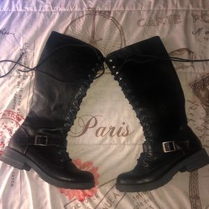 Lace Up Boots